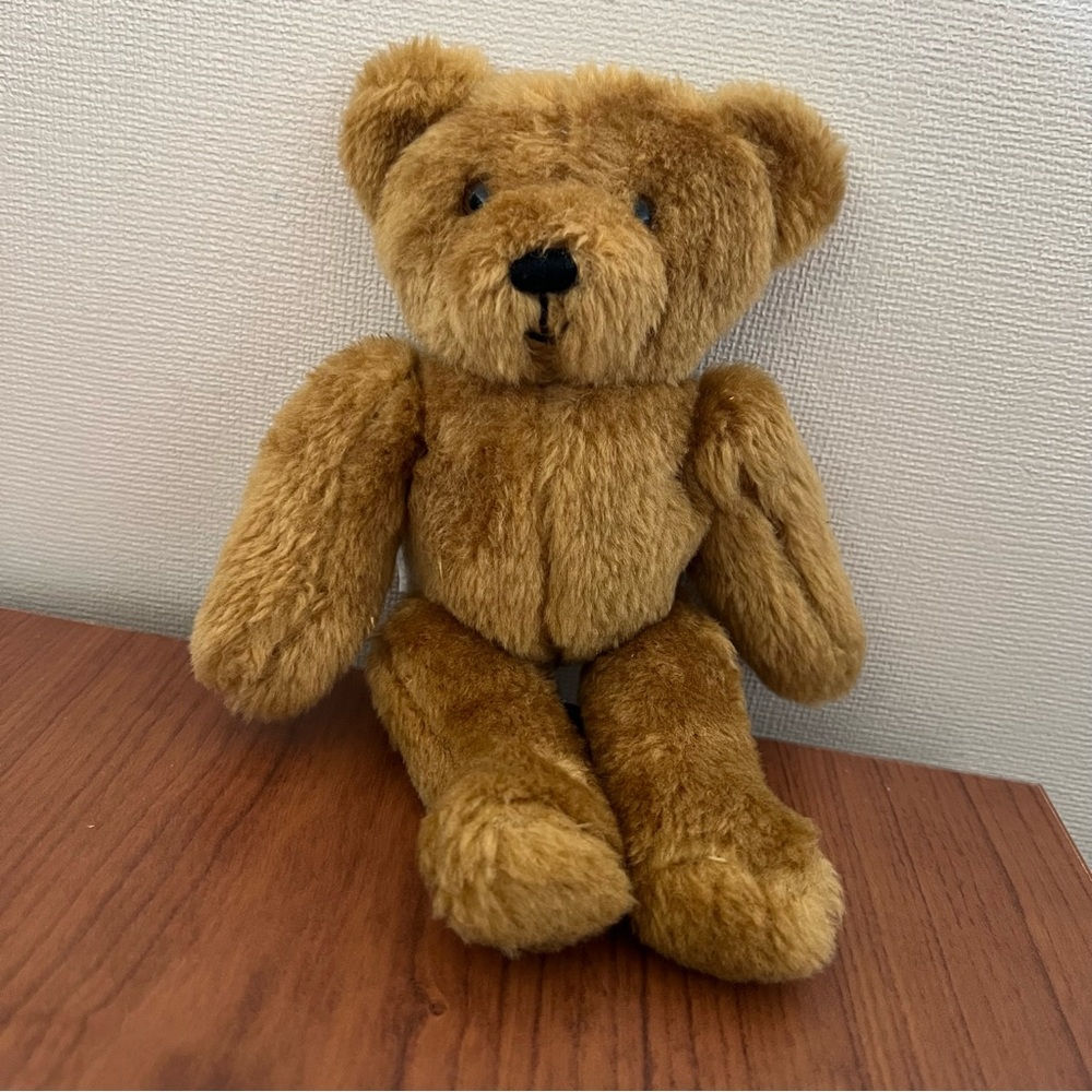 10” VINTAGE 1984 Bo Bo Brown Teddy Bear Stuffed Animal Toy By Hallmark